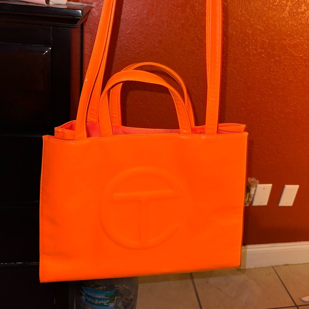 COPY - Orange Telfar Medium Bag